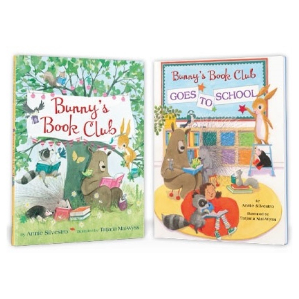 🌸3 for 2🌸 Bunny's Book Club Hardcover Picture Book Bundle | Set of 2